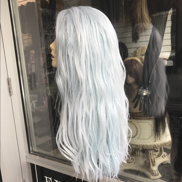 Mint green Swisslace Lacefront wig main image 7